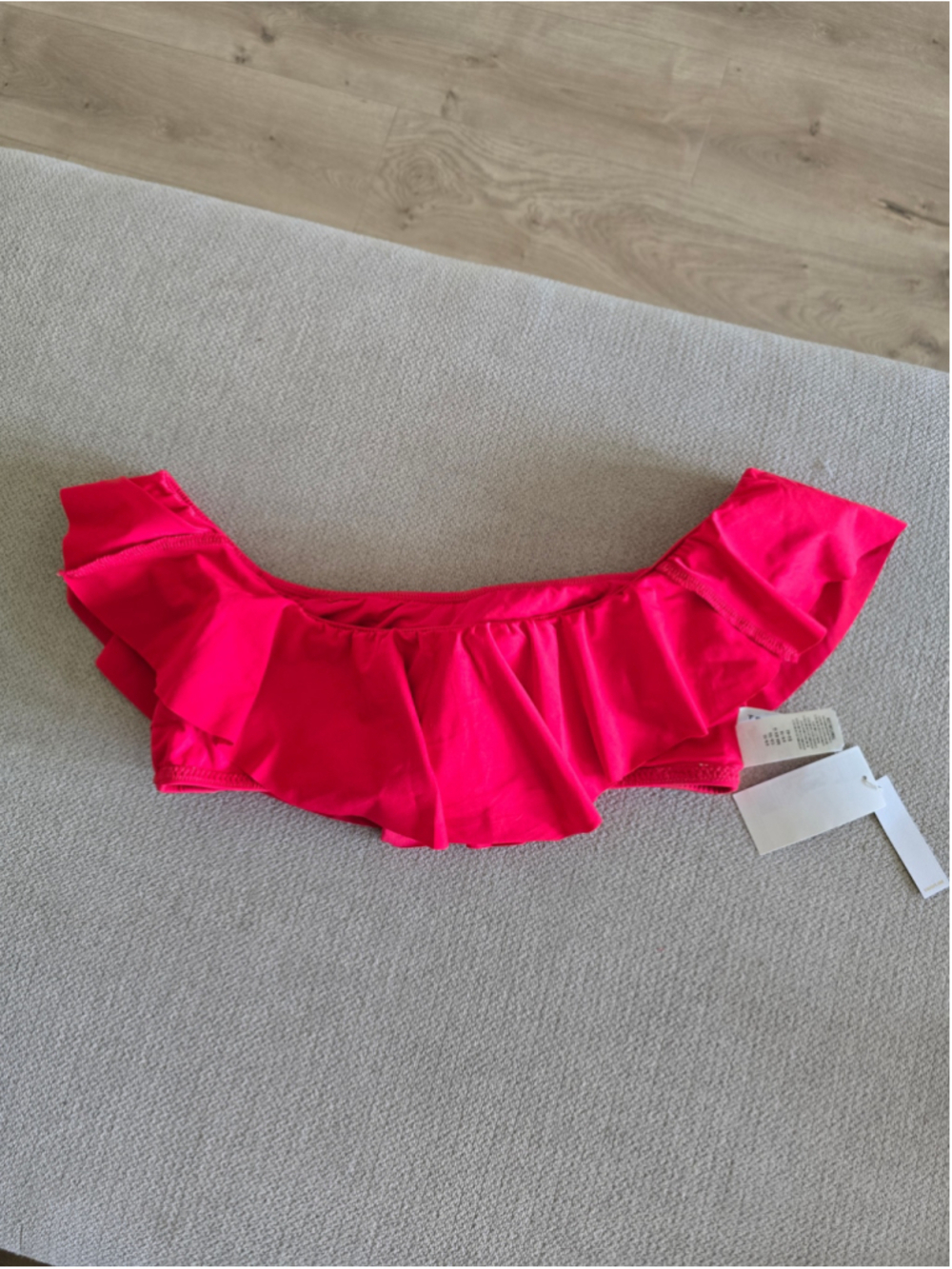 NWT Trina Turk Off Shoulder Bikini Top Size 10